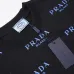 Prada T-Shirts for Men Black/White #B50196