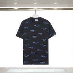 Prada T-Shirts for Men Black/White #B50196