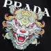 Prada T-Shirts for Men dragon Black/White #B47119