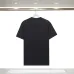 Prada T-Shirts for Men triangle-logo Black/White #B48486