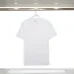 Prada T-Shirts for Men triangle-logo Black/White #B48486