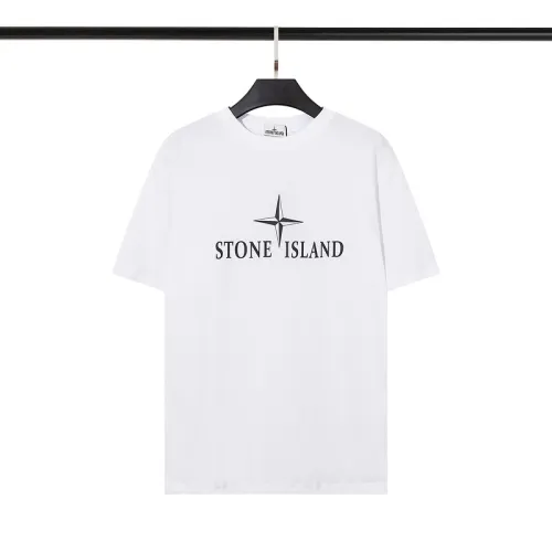 Stone Island T-Shirts for Men White/Black #999936161
