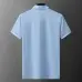 Versace T-Shirts Polo for Men t-shirts blue Buttons  #B46645