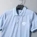 Versace T-Shirts Polo for Men t-shirts blue Buttons  #B46645