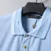 Versace T-Shirts Polo for Men t-shirts blue Buttons  #B46645