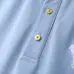 Versace T-Shirts Polo for Men t-shirts blue Buttons  #B46645