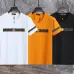 Versace T-Shirts for Men t-shirts Black/White/Yellow #B47174