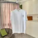 YSL Front Back Logo Graphic Print Crew Neck Cotton Casual T‑Shirt, 4 Colors #A67605