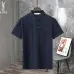 YSL T-Shirts Polo for MEN Pure black Pure white Pure blue Pure green #B46654
