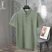 YSL T-Shirts Polo for MEN Pure black Pure white Pure blue Pure green #B46654