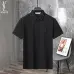 YSL T-Shirts Polo for MEN Pure black Pure white Pure blue Pure green #B46654