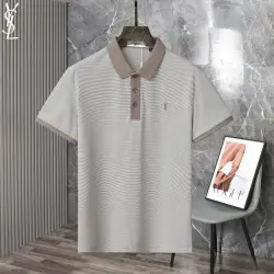 YSL T-Shirts Polo for MEN stripe #B46653