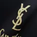 YSL T-Shirts for MEN Black/White #B46910