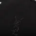 YSL T-Shirts for MEN Black/White #B46912