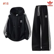 Adidas Trefoil Collared Zip Tracksuit Set Jacket & Pants Black,White,Grey,Brown #A69577