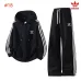 Adidas Trefoil Collared Zip Tracksuit Set Jacket & Pants Black,White,Grey,Brown #A69577