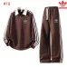 Adidas Trefoil Logo Quarter Zip Tracksuit Set Top & Pants Black,White,Olive,Brown #A69584