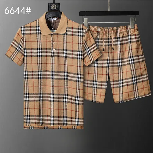Burberry Tracksuits for Burberry Short Tracksuits for men #B61376
