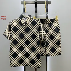 Burberry Tracksuits for Burberry Short Tracksuits for men #B65685