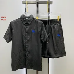 Burberry Tracksuits for Burberry Short Tracksuits for men #B65722