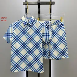 Burberry Tracksuits for Burberry Short Tracksuits for men #B65723