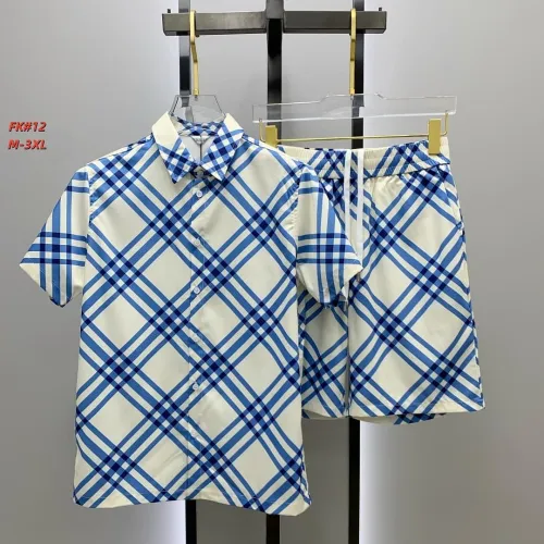Burberry Tracksuits for Burberry Short Tracksuits for men #B65723