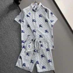 Burberry Tracksuits for Burberry Short Tracksuits for men #B67052