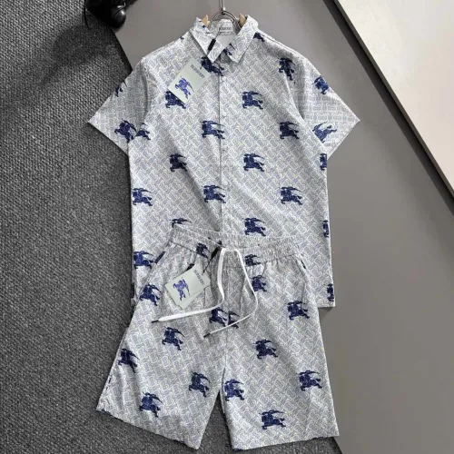 Burberry Tracksuits for Burberry Short Tracksuits for men #B67052
