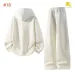 Burberry Logo Half Zip Hoodie Tracksuit Set Top & Pants White,Black,Dark Grey #A69580