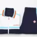 Casablanca Color Block Tracksuit Set Jacket & Pants Navy,White #A69568