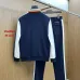 Casablanca Color Block Tracksuit Set Jacket & Pants Navy,White #A69568