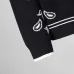 Casablanca Men Paisley Jacquard Polo Knit Tracksuit Light Blue, Black #A69323