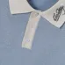 Casablanca Men Paisley Jacquard Polo Knit Tracksuit Light Blue, Black #A69323