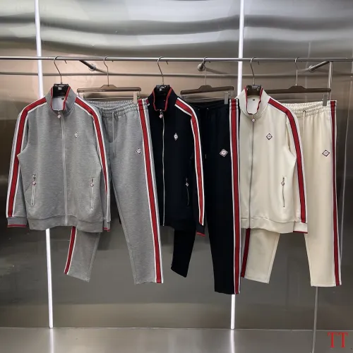 Casablanca Men Side Stripe Zip‑Up Tracksuit Set | Multi‑color #A68144