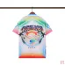 Casablanca Men Sunset Palm Print Shirt & Shorts Set | Sunset Palm Gradient Print #A68145