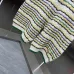 Casablanca Striped Knit Polo Cardigan Shorts Two‑Piece Set #A67664