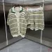 Casablanca Striped Knit Polo Cardigan Shorts Two‑Piece Set #A67664