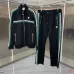 Casablanca Striped Zip‑Up Jacket Track Pants Two‑Piece Tracksuit Set #A67665