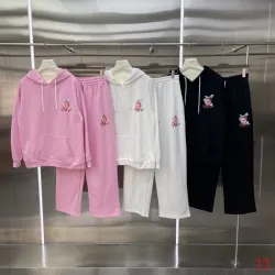 Casablanca Tracksuits Black/White/Pink #B54643