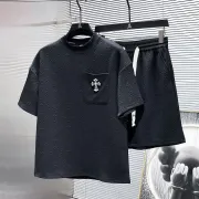 Chrome Hearts Tracksuits for Chrome Hearts Short Tracksuits for men #B66208