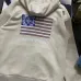 Chrome Hearts USA Flag Print Hoodie Tracksuit Set Top & Pants Oatmeal,Black #A69588