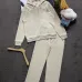 Chrome Hearts USA Flag Print Hoodie Tracksuit Set Top & Pants Oatmeal,Black #A69588