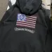 Chrome Hearts USA Flag Print Hoodie Tracksuit Set Top & Pants Oatmeal,Black #A69588