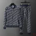 Dior 26FW Classic Oblique Monogram Tracksuit, Zip Jacket & Sweatpants Set #A69040