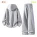 Dior Logo Zip Hoodie Tracksuit Set Jacket & Pants Grey,Brown,Black,Dark Grey #A69581