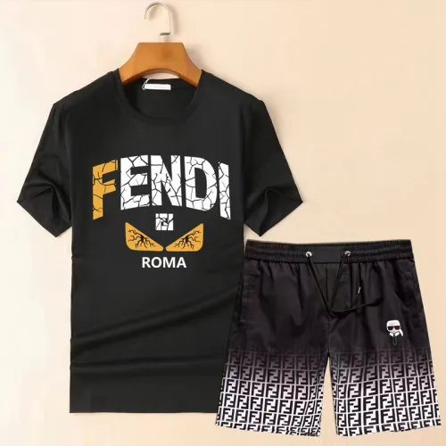 Fendi Tracksuits for Fendi Short Tracksuits for men #B53024
