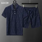 Fendi Tracksuits for Fendi Short Tracksuits for men #B61378