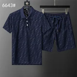 Fendi Tracksuits for Fendi Short Tracksuits for men #B61378