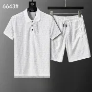 Fendi Tracksuits for Fendi Short Tracksuits for men #B61379
