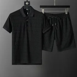 Fendi Tracksuits for Fendi Short Tracksuits for men #B61429